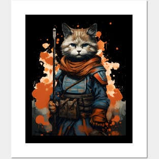 Young Cat Warrior Posters and Art